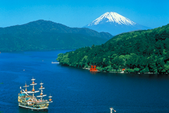 Hakone et le Mont Fuji